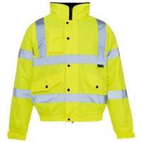 supertouch xxlarge high visibility standard storm bomber jacket with