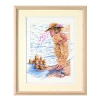 Sunset Counted Cross Stitch Kit Sandcastle Dreams