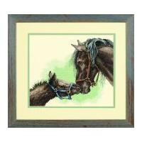 Sunset Counted Cross Stitch Kit Mother & Colt