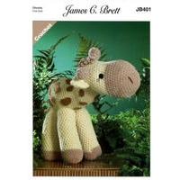 Sunshine the Giraffe in James C. Brett Flutterby (401)