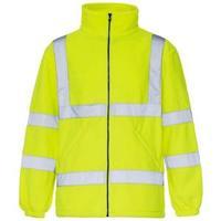 supertouch medium high visibility micro fleece jacket polyester with