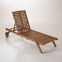 sun lounger in eucalyptus