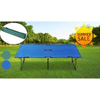 Superlight Foldable Camping Bed - Green or Blue