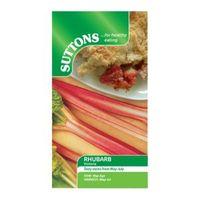 Suttons Rhubarb Seeds Victoria Mix