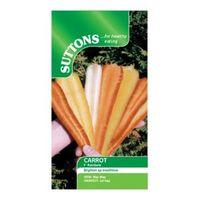 Suttons Carrot Seeds F1 Rainbow Mix