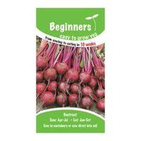 Suttons Beginners Beetroot Seeds Action Mix