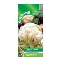 Suttons Cauliflower Seeds Snowball A Mix