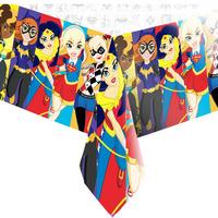 Superhero Girls Plastic Table Cover