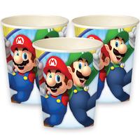 Super Mario Paper Party Cups