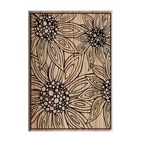 Sunflowers Colouring Stamp 15 x 10 cm