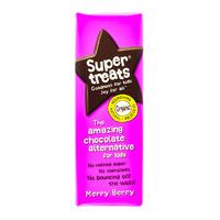 supertreats merry berry chocolate bar 40g