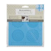 SugarVeil Medallions Confectioners\' Mat 14.5 x 14.5 cm