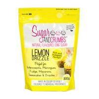 Sugar and Crumbs Lemon Drizzle Natural Flavoured Icing Sugar 500 g