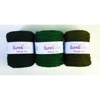 SureStitch Salvage Yarn. Greens. Pack of 3