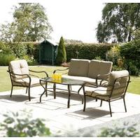 Suntime Ferndown 4 Seater Sofa And Table Set