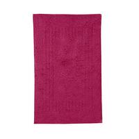 Supreme Turkish Cotton Bath Mat (1 + 1 FREE), Burgundy, Cotton