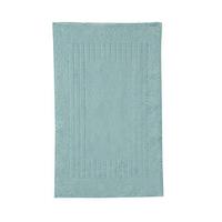 Supreme Turkish Cotton Bath Mat (1 + 1 FREE), Jade, Cotton