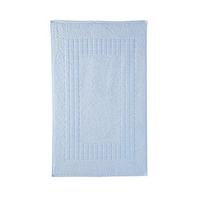 Supreme Turkish Cotton Bath Mat (1 + 1 FREE), Blue, Cotton