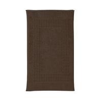 Supreme Turkish Cotton Bath Mat (1 + 1 FREE), Chocolate, Cotton