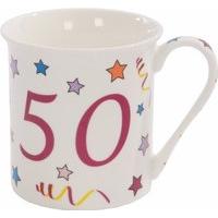 Suki 50 Happy Birthday To You 50th Fine China Mug In Gift Box
