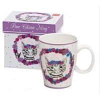 Suki Drawn To Nature Fine China Mug - Cat