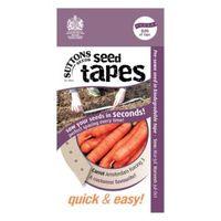 Suttons Seed Tapes Carrot Seed Tape Amsterdam Forcing Mix