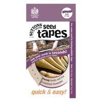 Suttons Seed Tapes Parsnip Seed Tape Tender & True Mix