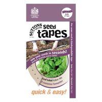 Suttons Seed Tapes Leaf Salad Seed Tape Italian Mix