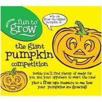 Suttons Fun to Grow Pumpkin Seeds