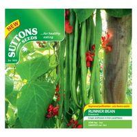 Suttons Runner Bean Seeds Firestorm Mix