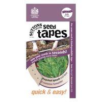 Suttons Seed Tapes Spinach Seed Tape