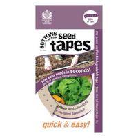 Suttons Seed Tapes Lettuce Seed Tape Webbs Wonderful Mix