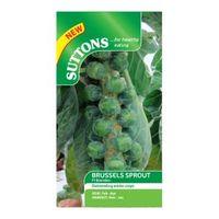 Suttons Brussels Sprout Seeds F1 Brenden Mix