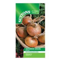 Suttons Onion Seeds Senshyu Semi Mix