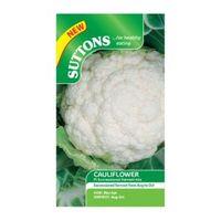 Suttons Cauliflower Seeds F1 Successional Harvest Mix
