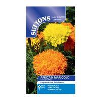 Suttons Marigold African Seeds Fantastic Mix