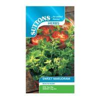 Suttons Marjoram Sweet Seeds Herb Mix