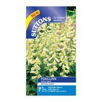 suttons digitalis seeds yellow spear mix