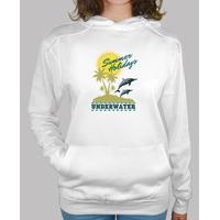 summer holidays underwater