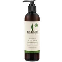 sukin botanical body wash 1litre pump