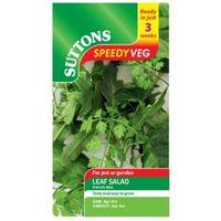 Suttons Speedy Veg Leaf Salad Seeds French Mix