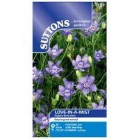 Suttons Love-In-A-Mist Seeds Nigella Blue Stars