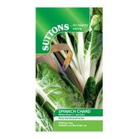 Suttons Spinach Chard Seeds White Silver 2 - Sea Kale