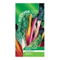 Suttons Swiss Chard Seeds Bright Lights