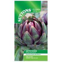 Suttons Artichoke Seeds Purple De Provence