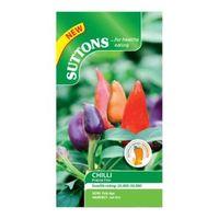 Suttons Chilli Pepper Seeds Prairie Fire