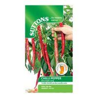 Suttons Chilli Pepper Seeds Joe\'s Super Long