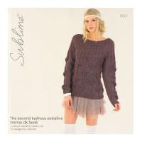 sublime knitting pattern book the second lustrous extra fine merino bo ...