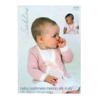 sublime baby cardigans cashmere silk merino knitting pattern 6029 4 pl ...