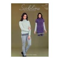 sublime ladies sweater dress luxurious tweed knitting pattern 6106 ara ...